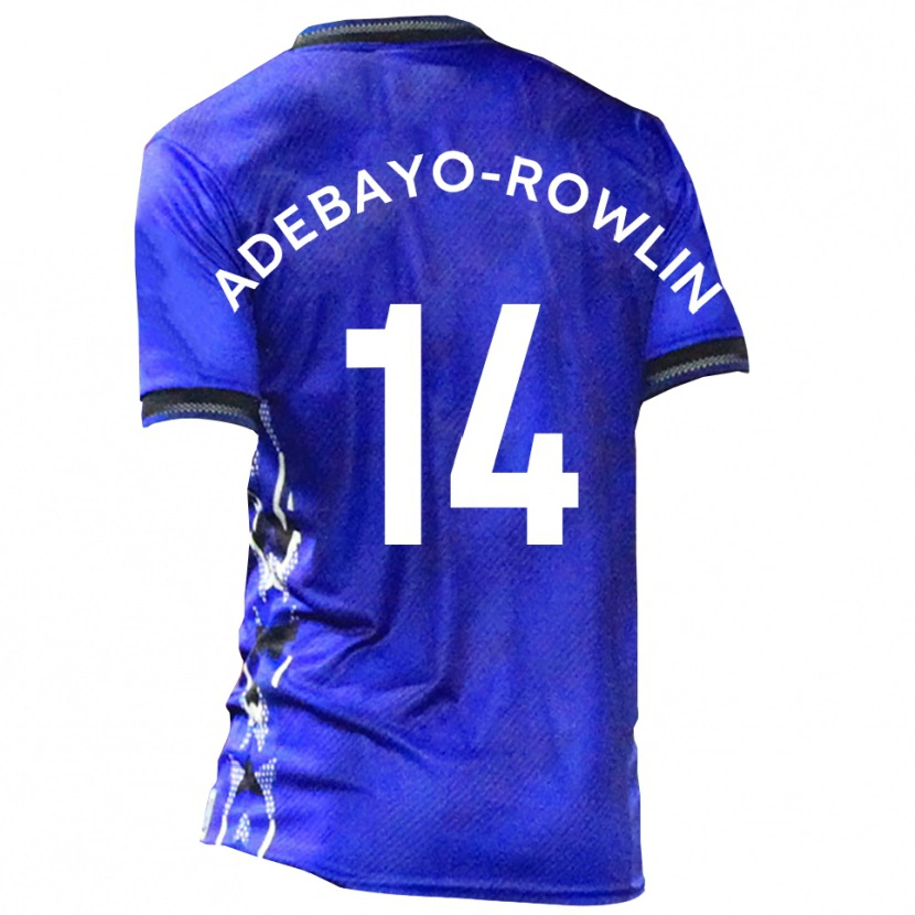 Danxen Women Tobi Adebayo-Rowling #14 Blue White Home Jersey 2025/26 T-Shirt