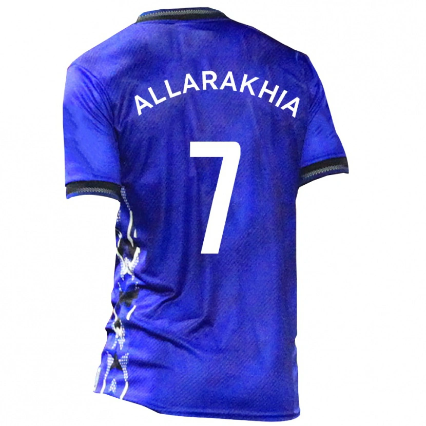 Danxen Women Tarryn Allarakhia #7 Blue White Home Jersey 2025/26 T-Shirt