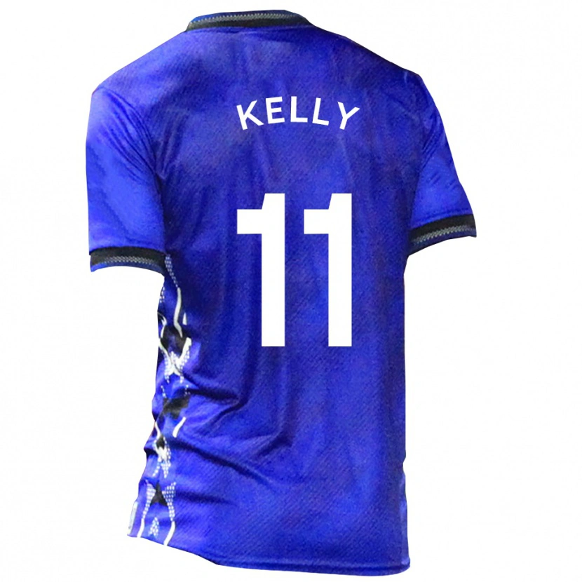 Danxen Women Oscar Kelly #11 Blue White Home Jersey 2025/26 T-Shirt