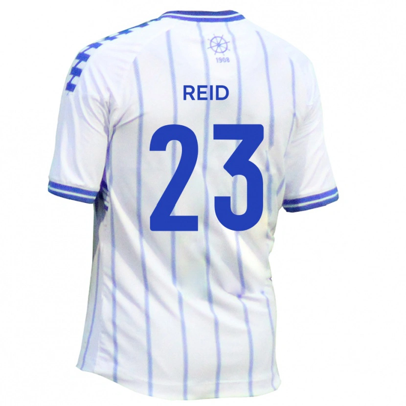 Danxen Women Alex Reid #23 White Blue Home Jersey 2025/26 T-Shirt
