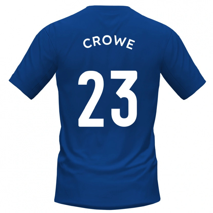 Danxen Women Dylan Crowe #23 Blue White Home Jersey 2025/26 T-Shirt