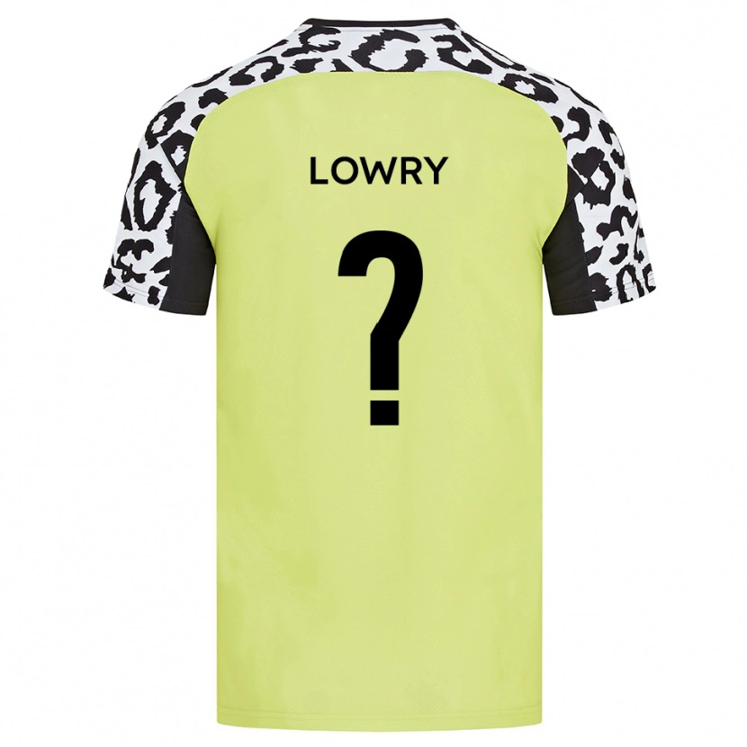 Danxen Women Alisha Lowry #0 Fluorescent Yellow Home Jersey 2025/26 T-Shirt