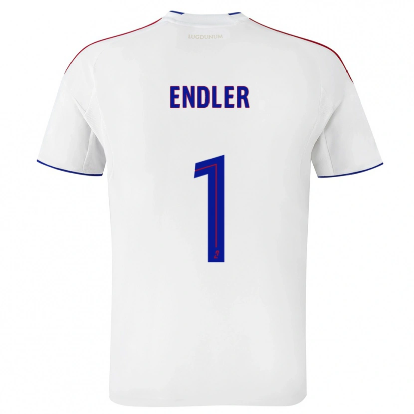 Danxen Women Christiane Endler #1 White Red Home Jersey 2025/26 T-Shirt
