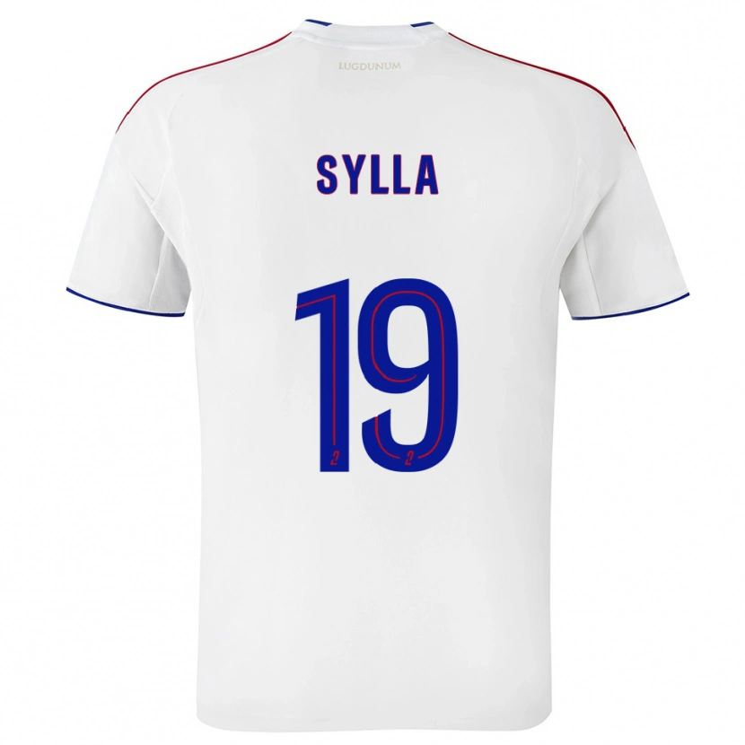 Danxen Women Kysha Sylla #19 White Red Home Jersey 2025/26 T-Shirt