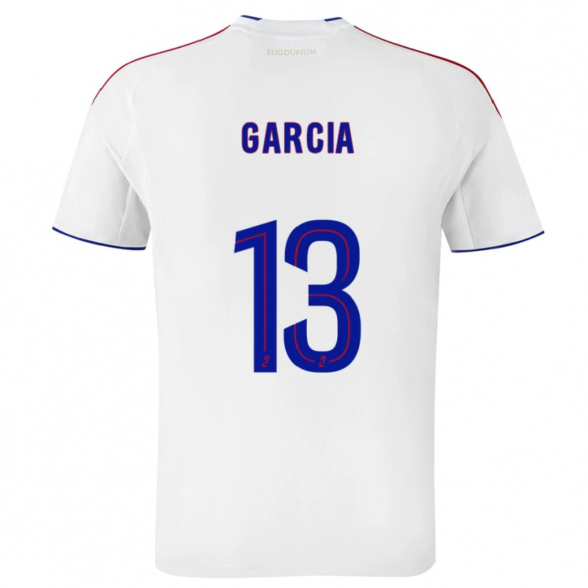 Danxen Women Angel Garcia #13 White Red Home Jersey 2025/26 T-Shirt