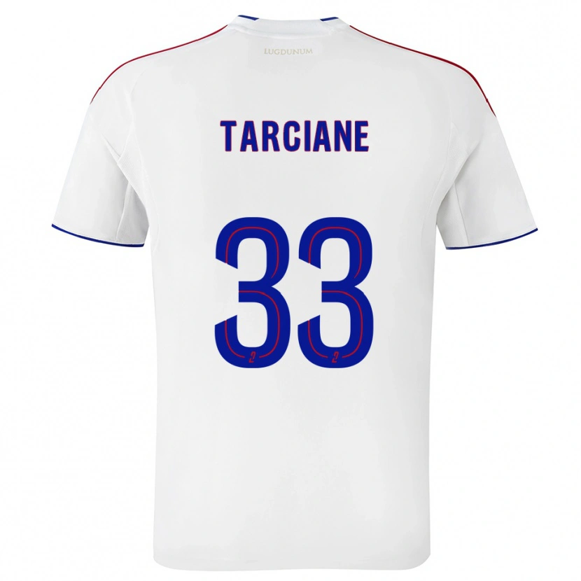 Danxen Women Dos Santos De Lima Tarciane #33 White Red Home Jersey 2025/26 T-Shirt