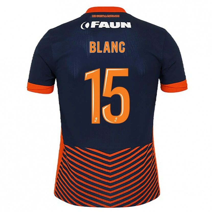 Danxen Women Cyrielle Blanc #15 Midnight Blue Orange Home Jersey 2025/26 T-Shirt