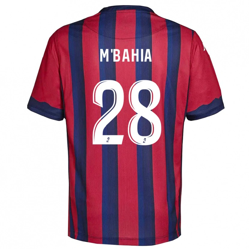 Danxen Women Ivan M'bahia #28 Burgundy Navy Home Jersey 2025/26 T-Shirt