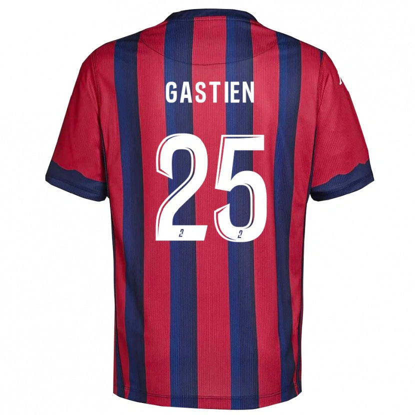 Danxen Women Johan Gastien #25 Burgundy Navy Home Jersey 2025/26 T-Shirt