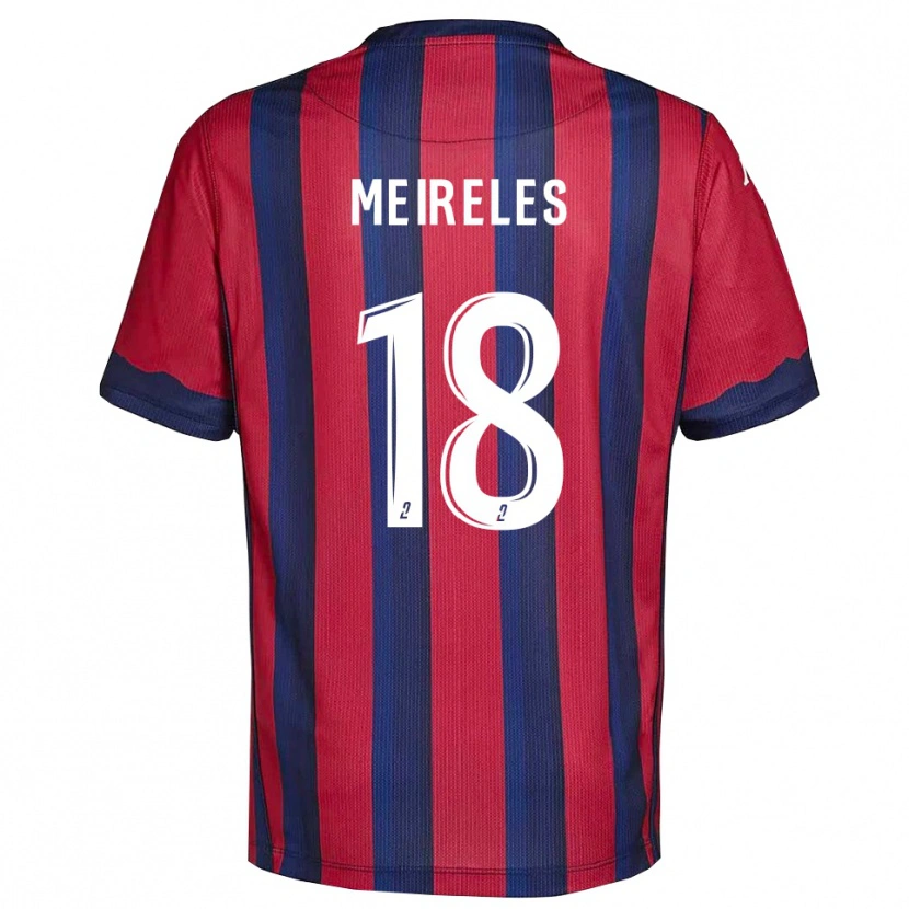 Danxen Women Andreia Meireles #18 Burgundy Navy Home Jersey 2025/26 T-Shirt