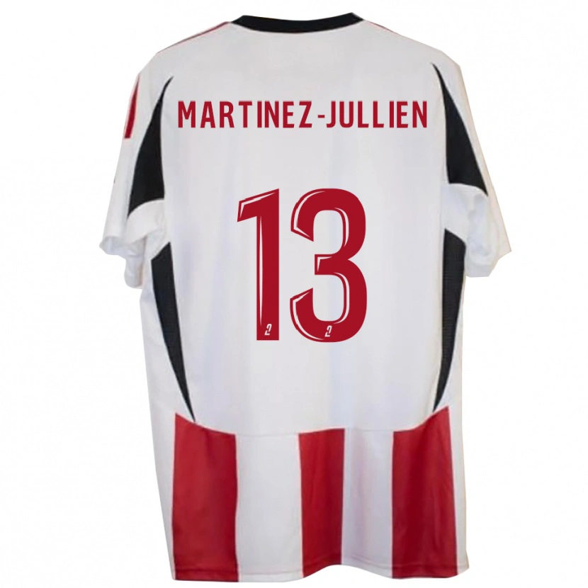 Danxen Women Owen Martinez-Jullien #13 Red Blue Home Jersey 2025/26 T-Shirt