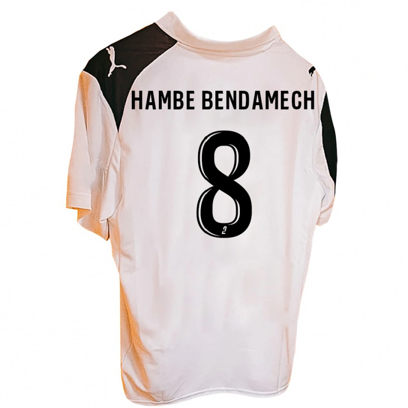 Danxen Women Liam Hambe Bendamech #8 Black White Home Jersey 2025/26 T-Shirt