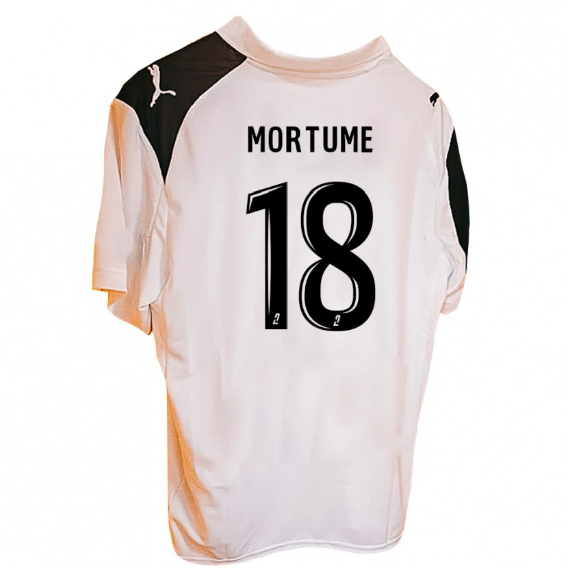 Danxen Women Michael Mortume #18 Black White Home Jersey 2025/26 T-Shirt