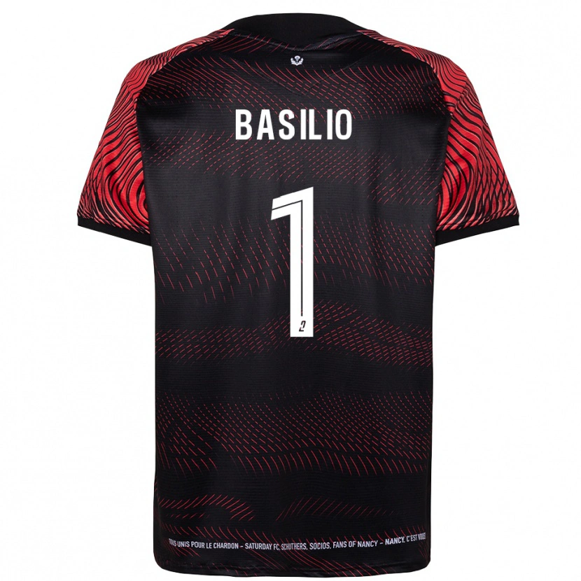 Danxen Women Enzo Basilio #1 White Red Home Jersey 2025/26 T-Shirt