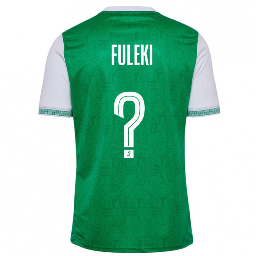 Danxen Women Samuel Fuleki #0 Green White Home Jersey 2025/26 T-Shirt