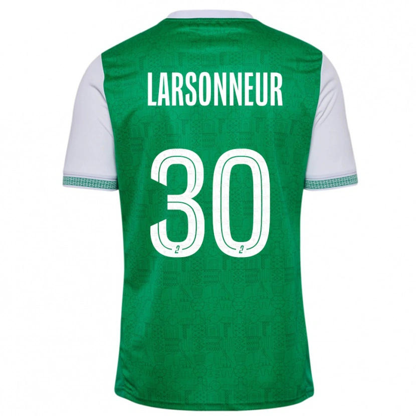 Danxen Women Gautier Larsonneur #30 Green White Home Jersey 2025/26 T-Shirt