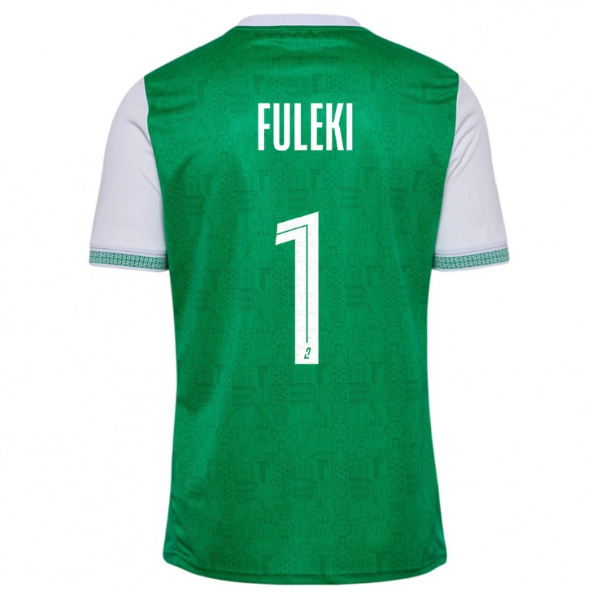 Danxen Women Rafael Fuleki #1 Green White Home Jersey 2025/26 T-Shirt