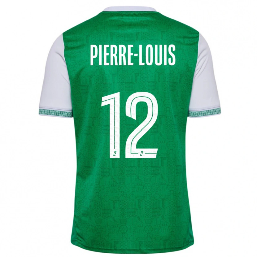 Danxen Women Amandine Pierre-Louis #12 Green White Home Jersey 2025/26 T-Shirt