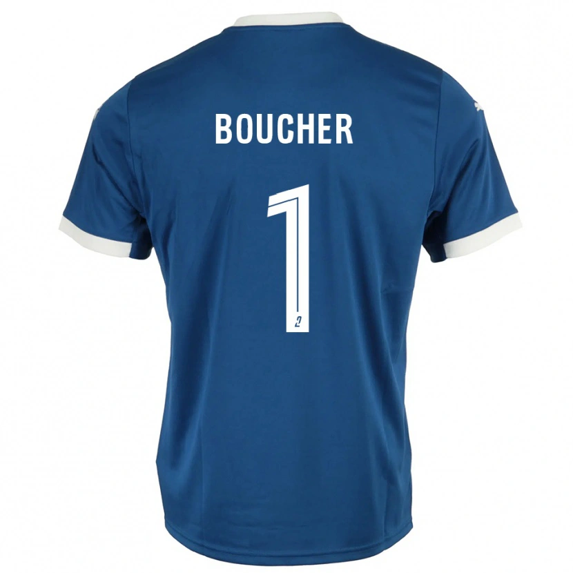 Danxen Women Zacharie Boucher #1 Blue White Home Jersey 2025/26 T-Shirt