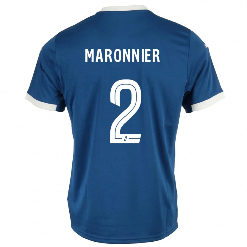 Danxen Women Lucas Maronnier #2 Blue White Home Jersey 2025/26 T-Shirt