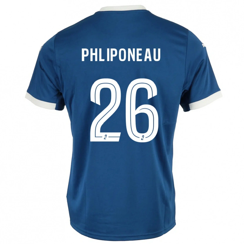 Danxen Women Alexandre Phliponeau #26 Blue White Home Jersey 2025/26 T-Shirt