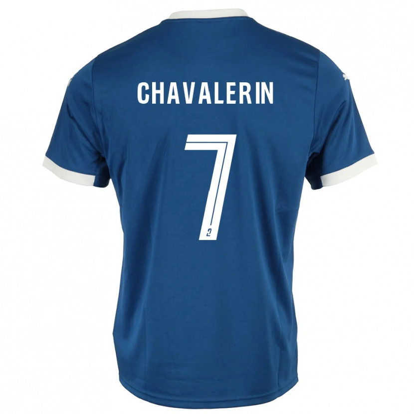 Danxen Women Xavier Chavalerin #7 Blue White Home Jersey 2025/26 T-Shirt