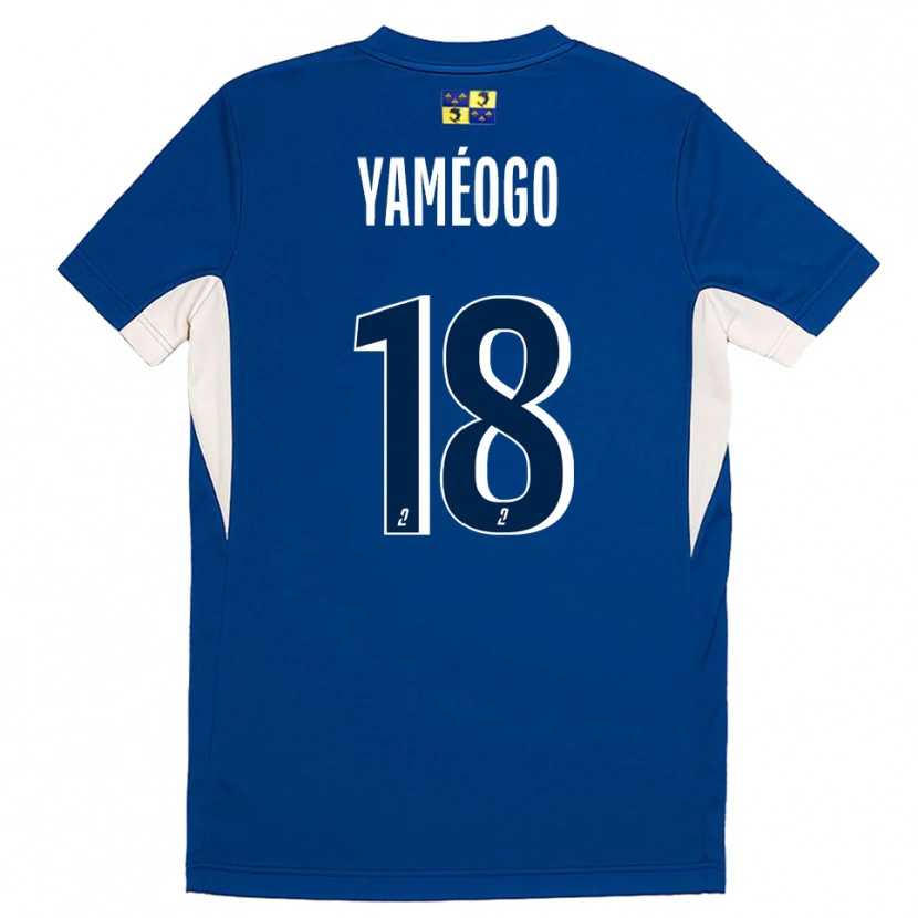 Danxen Women Bachirou Yaméogo #18 Blue Navy Home Jersey 2025/26 T-Shirt