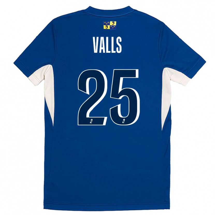 Danxen Women Théo Valls #25 Blue Navy Home Jersey 2025/26 T-Shirt