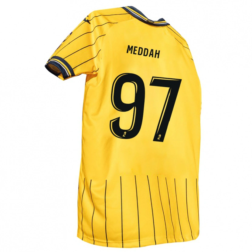 Danxen Women Daylam Meddah #97 Yellow Navy Home Jersey 2025/26 T-Shirt