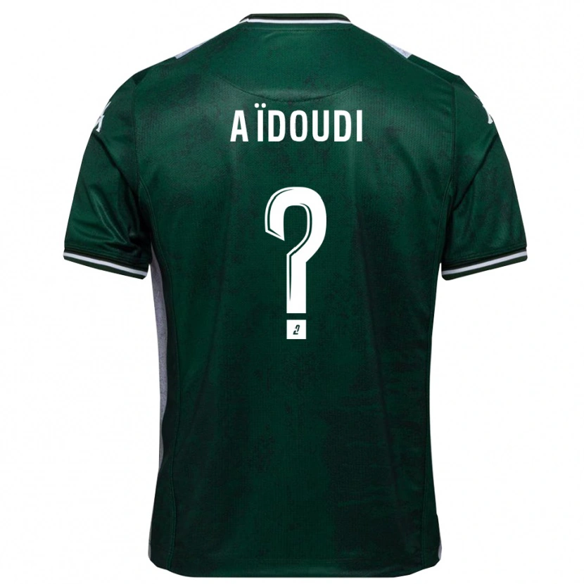 Danxen Women Karim Aïdoudi #0 Green White Home Jersey 2025/26 T-Shirt