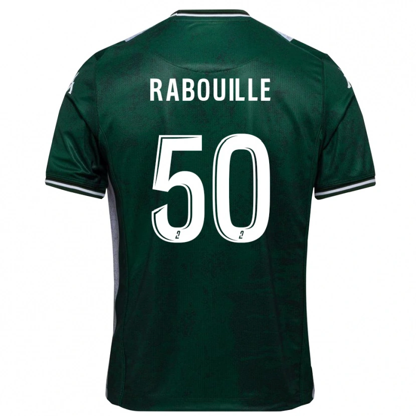 Danxen Women Valentin Rabouille #50 Green White Home Jersey 2025/26 T-Shirt