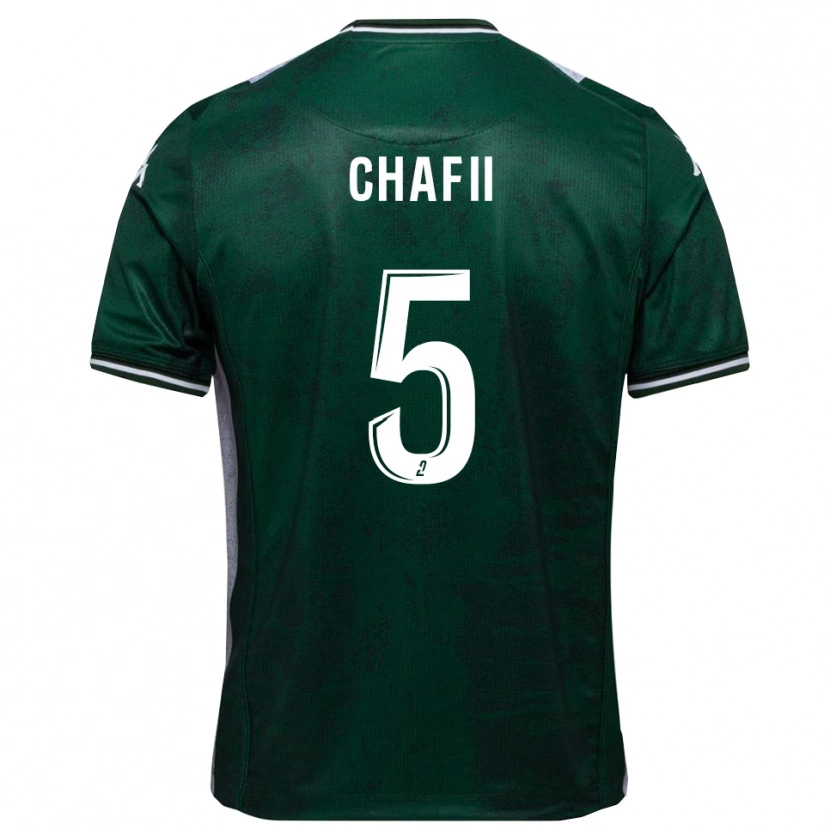 Danxen Women Mehdi Chafii #5 Green White Home Jersey 2025/26 T-Shirt