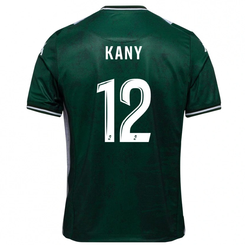 Danxen Women Vincent Kany #12 Green White Home Jersey 2025/26 T-Shirt