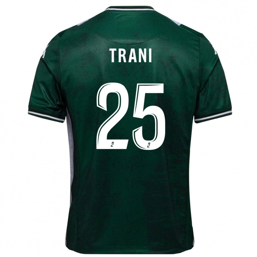 Danxen Women Guillaume Trani #25 Green White Home Jersey 2025/26 T-Shirt
