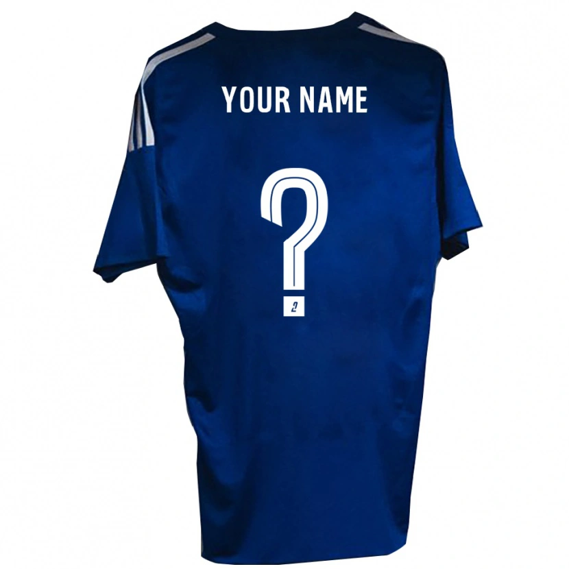 Danxen Women Your Name #0 Blue White Home Jersey 2025/26 T-Shirt