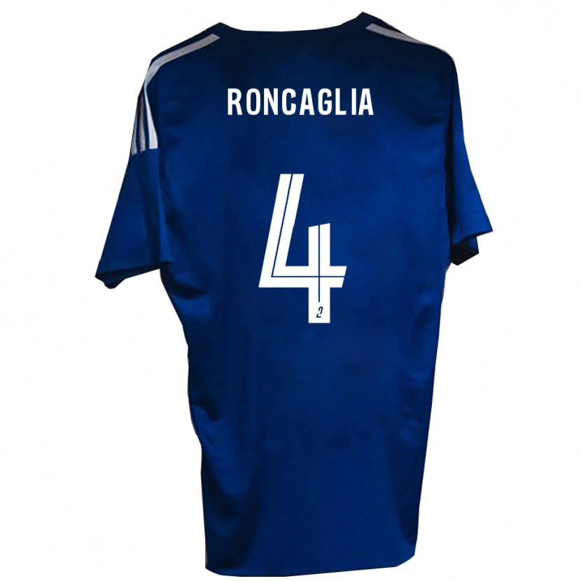 Danxen Women Anthony Roncaglia #4 Blue White Home Jersey 2025/26 T-Shirt