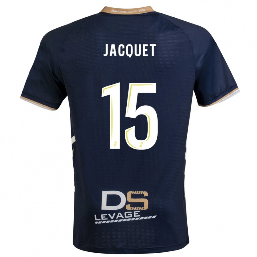Danxen Women Nils Jacquet #15 Navy Gold Home Jersey 2025/26 T-Shirt