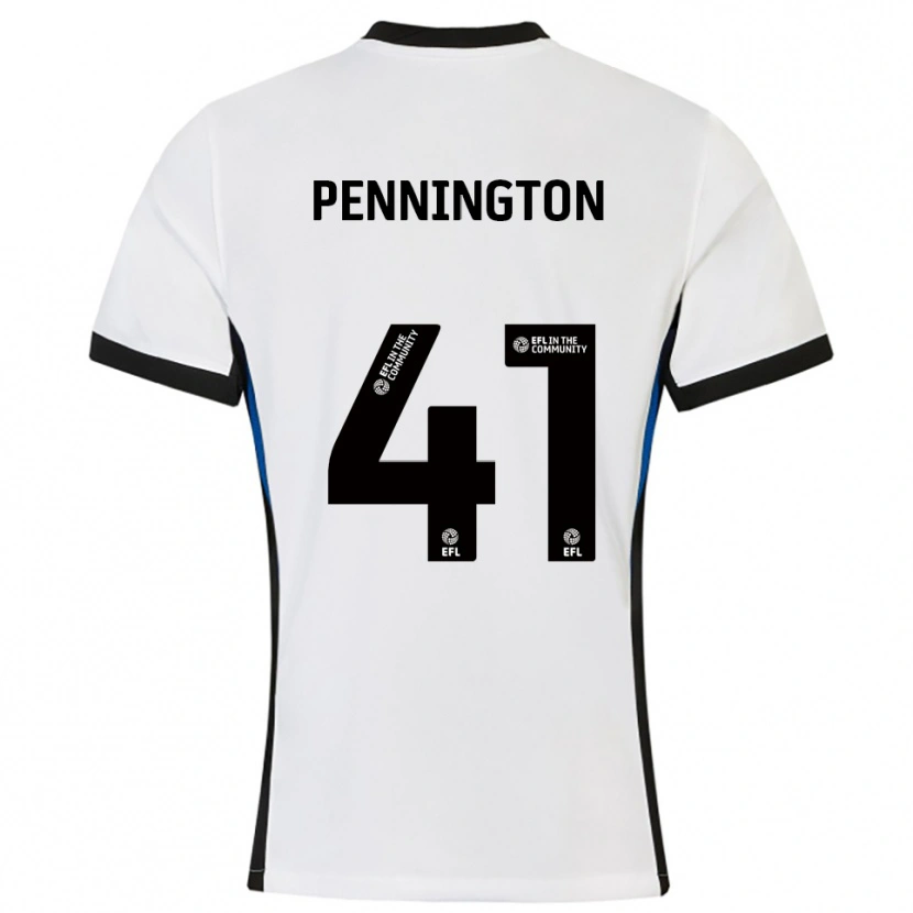 Danxen Women Cody Pennington #41 White Blue Away Jersey 2025/26 T-Shirt
