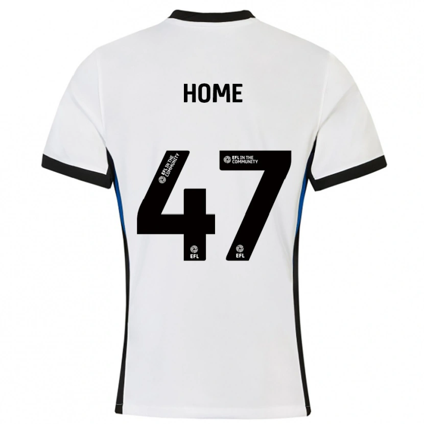 Danxen Women Josh Home #47 White Blue Away Jersey 2025/26 T-Shirt