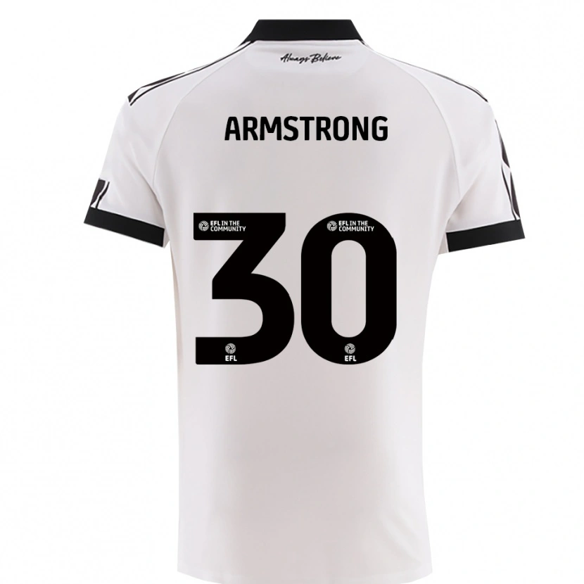 Danxen Women Sinclair Armstrong #30 White Black Away Jersey 2025/26 T-Shirt