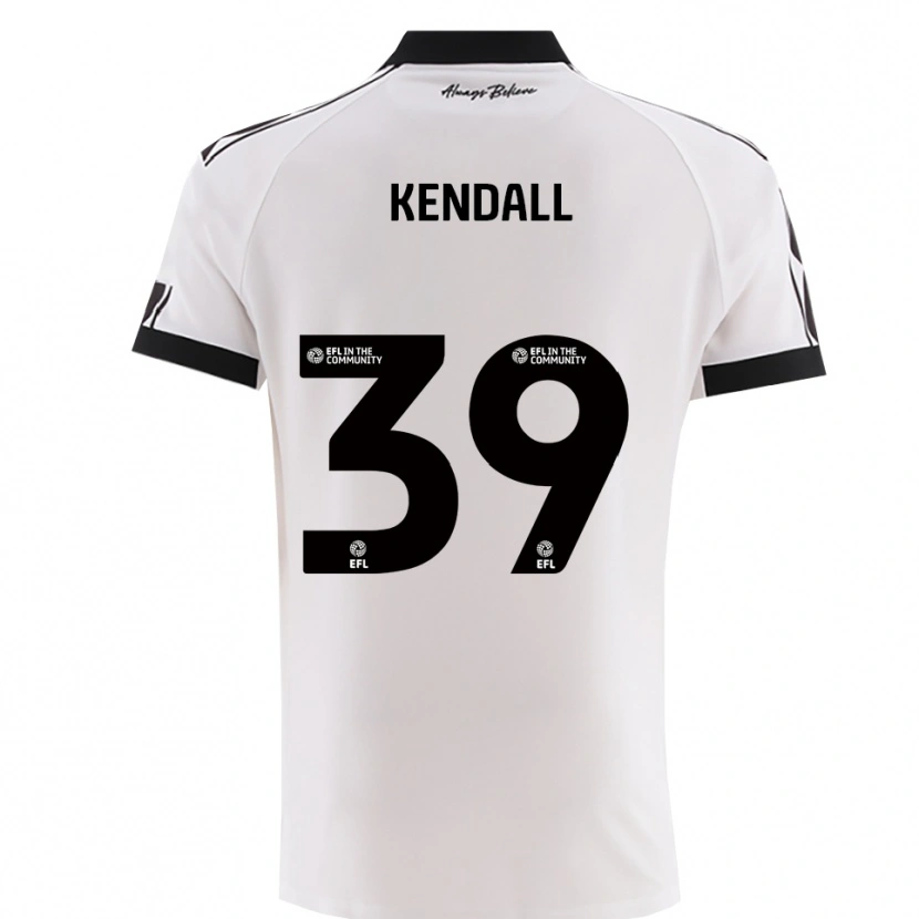 Danxen Women Maya Kendall #39 White Black Away Jersey 2025/26 T-Shirt