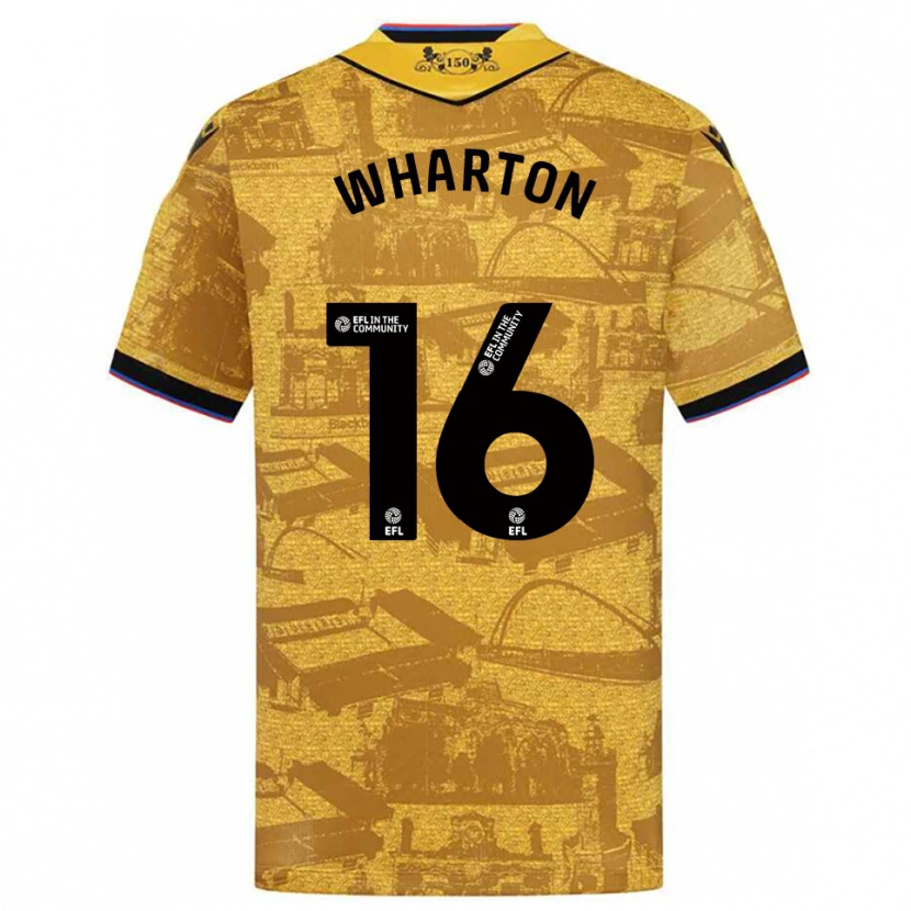 Danxen Women Scott Wharton #16 Gold Black Away Jersey 2025/26 T-Shirt