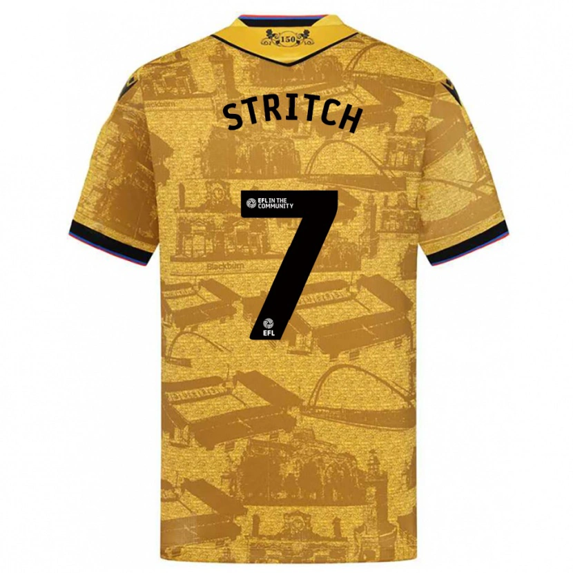 Danxen Women Zack Stritch #7 Gold Black Away Jersey 2025/26 T-Shirt