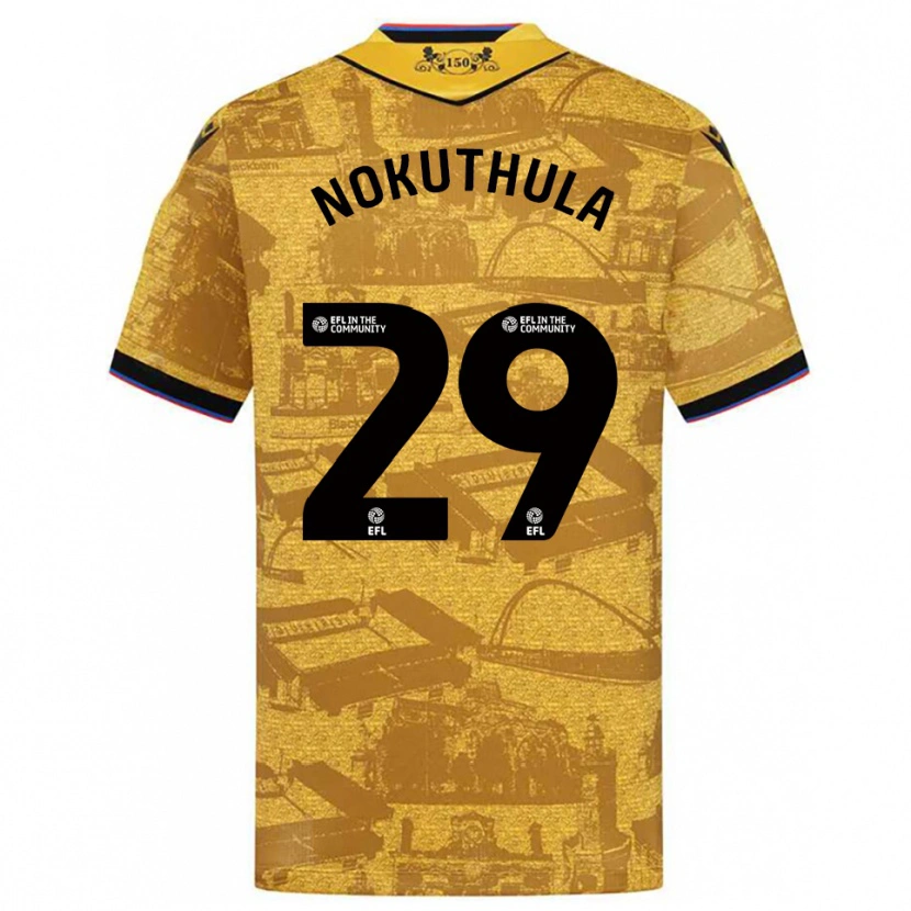 Danxen Women Faith Nokuthula #29 Gold Black Away Jersey 2025/26 T-Shirt