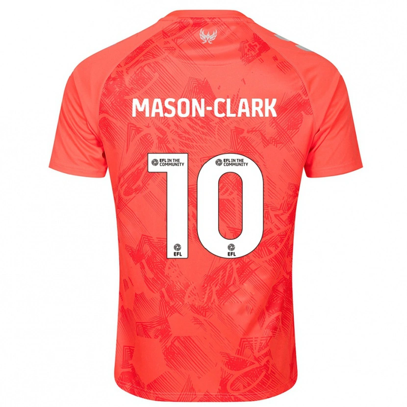 Danxen Women Ephron Mason-Clark #10 Orange White Away Jersey 2025/26 T-Shirt