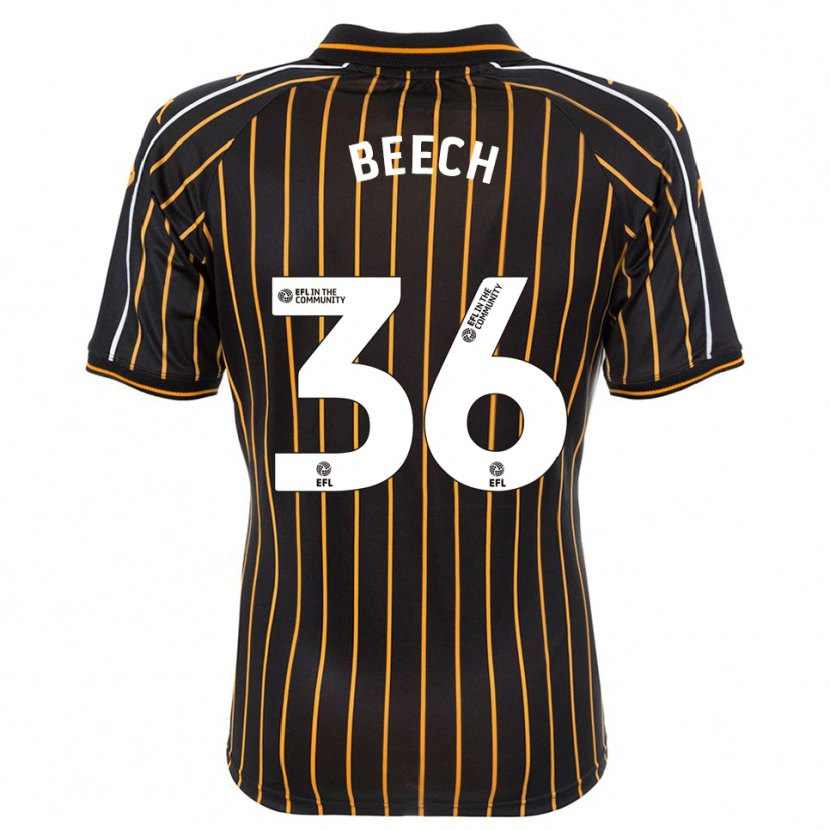 Danxen Women Amy Beech #36 White Black Away Jersey 2025/26 T-Shirt