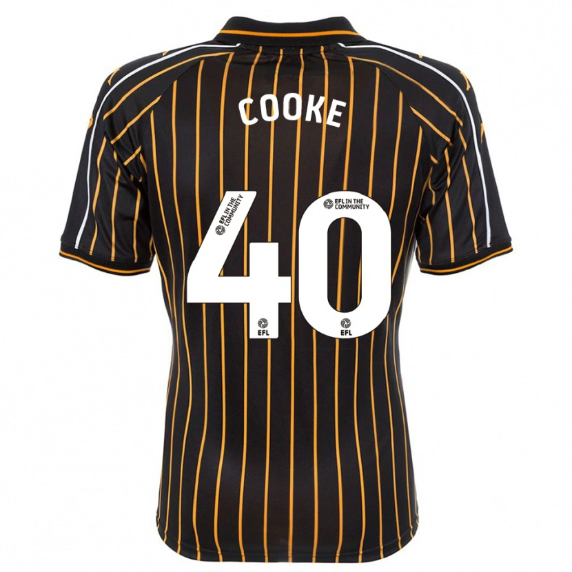 Danxen Women Megan Cooke #40 White Black Away Jersey 2025/26 T-Shirt
