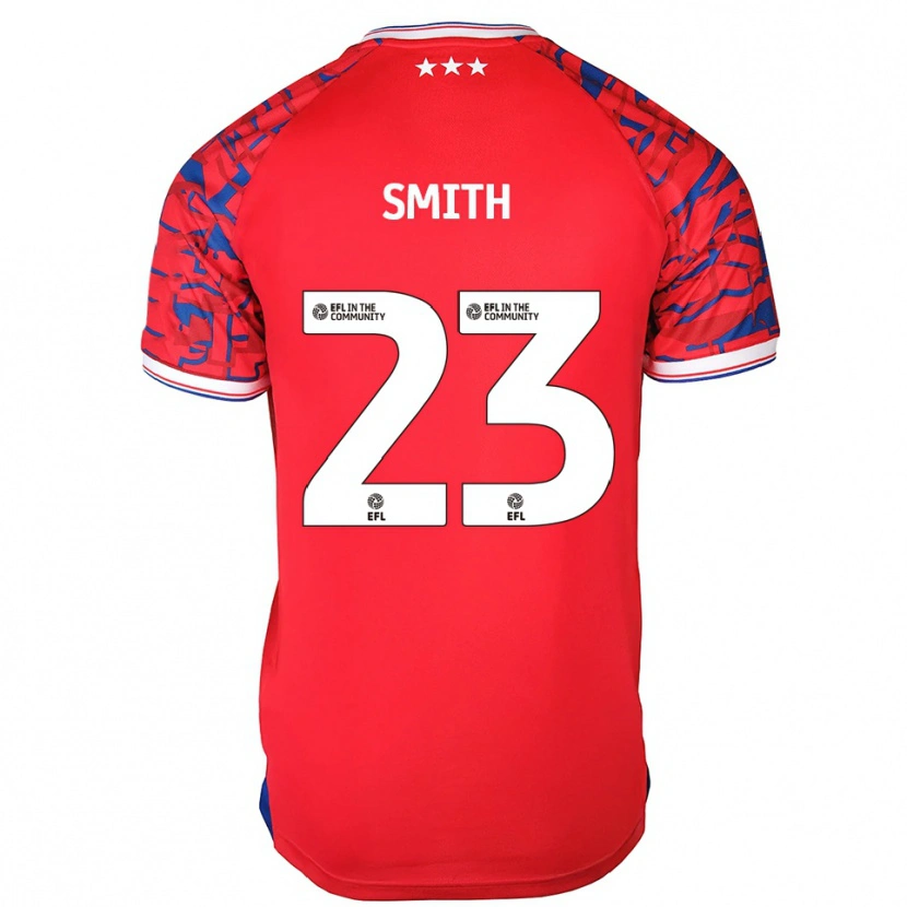 Danxen Women Abbi Smith #23 Red Blue Away Jersey 2025/26 T-Shirt