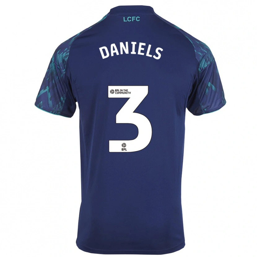 Danxen Women Will Daniels #3 Navy Green White Away Jersey 2025/26 T-Shirt