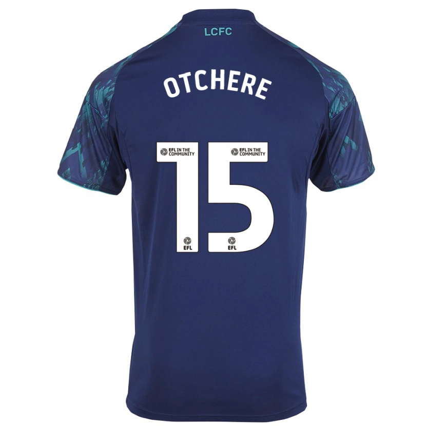 Danxen Women Kirsten Otchere #15 Navy Green White Away Jersey 2025/26 T-Shirt